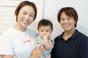 ママの笑顔